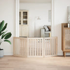 valla mascota madera 3 piezas 150 cm