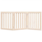 valla mascota madera 3 piezas 150 cm