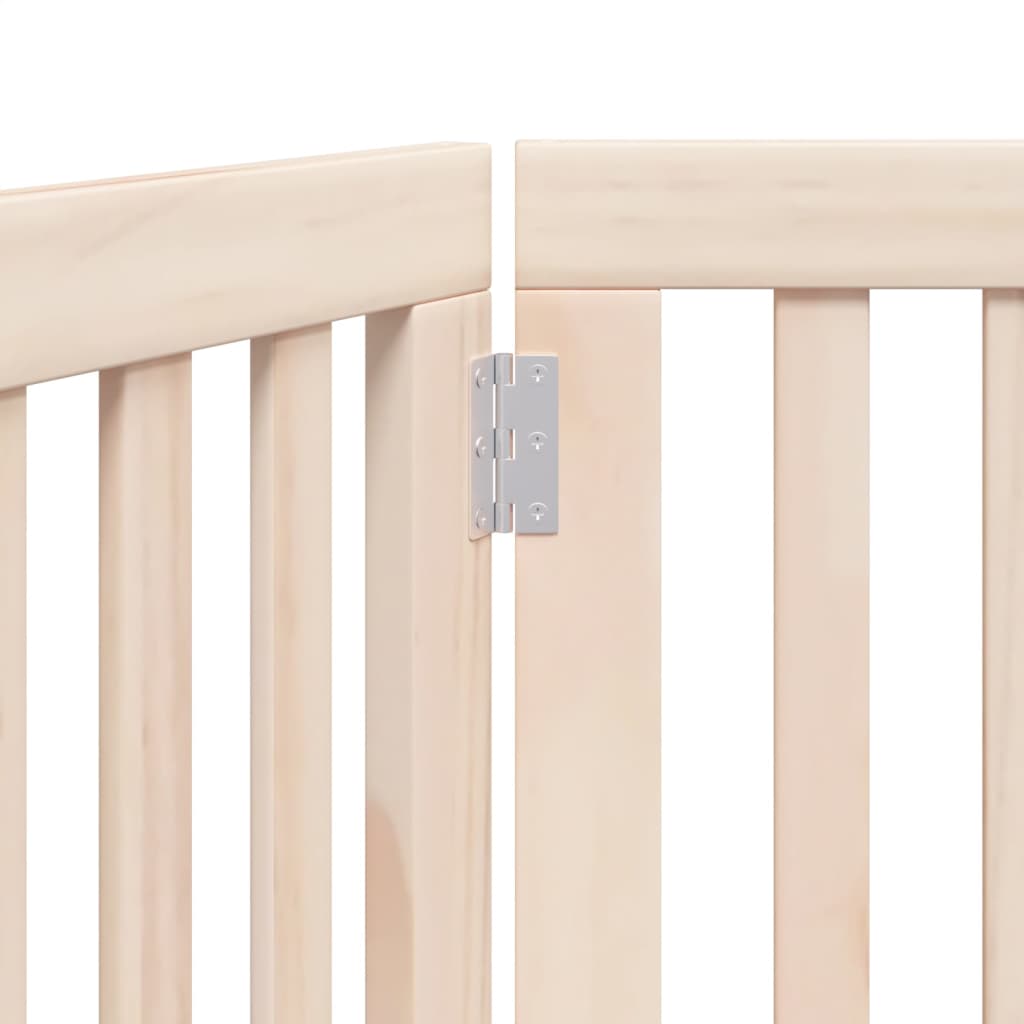 valla mascota madera 3 piezas 150 cm