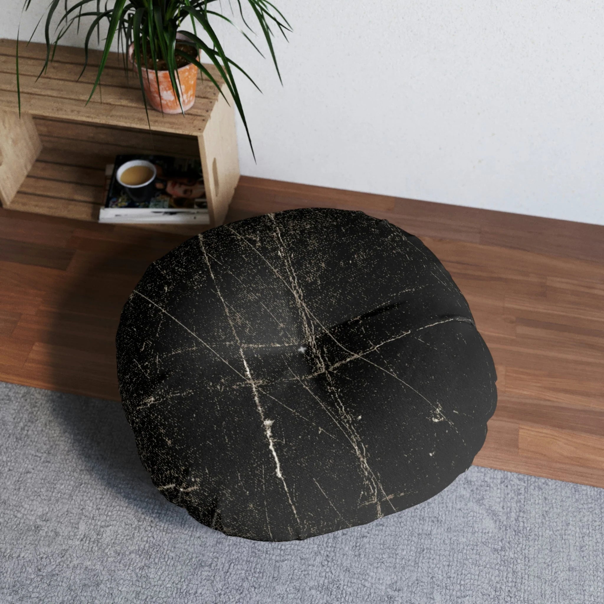 Meditation and Comfort Floor Pillow ARIKARA | Minimal by Queennoble